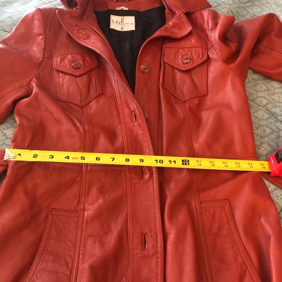 Vintage Wilson leather trench - Picture 9 of 16